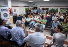 Comerciantes de CACIT ratificaron su apoyo a Julio Zamora sobre la propuesta de limitación de altura enviada al HCD