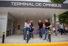 Campana ya tiene nueva terminal de micros de media distancia