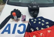 La Policía Municipal de Escobar detuvo a un hombre con 154 envoltorios de cocaína durante una recorrida preventiva