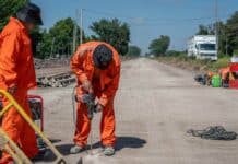 Avanza la obra de renovación de la Ruta Provincial N°24