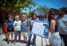 Avanza la obra de pavimentación e hidráulica en los barrios 1° de Mayo y Monteverde de Solano