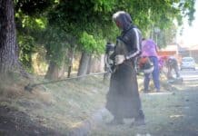 Quilmes realizó un nuevo operativo de limpieza en distintos puntos