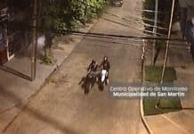 Rápido accionar del COM de San Martín permitió detener a dos delincuentes que robaron una moto