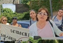 Auxiliares de educación se movilizaron al Consejo Escolar de Tigre por citaciones “arbitrarias”