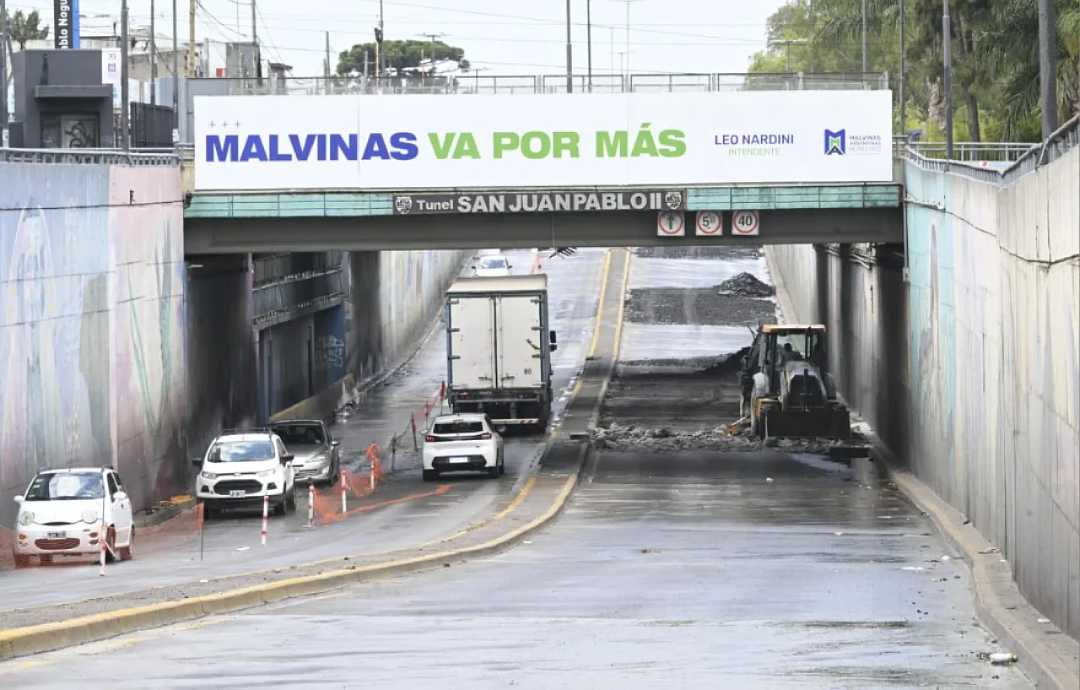 malvinas-obra-repavimentacion-tunel-san-juan-pablo-iijpg