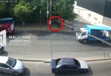 Detuvieron a un ladrón de bicicletas tras un seguimiento por las cámaras de Malvinas Argentinas