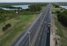 La provincia inició la construcción del cuarto carril de la autopista Buenos Aires-La Plata