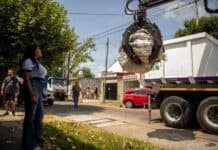 El municipio llevó adelante un operativo de recolección de residuos voluminosos en Quilmes Oeste