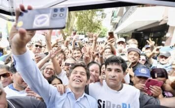 Kicillof participó de la marcha en rechazo a la reforma laboral InfoBAN