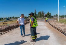 Abella destacó la calidad de la obra de reconstrucción del “rulo” de Ruta 6 a la Ruta 9