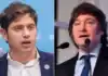 Una encuesta mide un hipotético mano a mano electoral entre Milei y Kicillof en el Conurbano