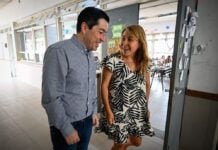 Nardini puso el foco en la infraestructura escolar en la previa del regreso a las aulas