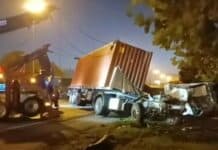 Choque y vuelco de un camión en Panamericana: demoras desde los peajes Ford y Tortuguitas