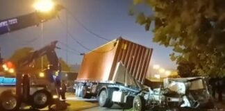 Choque y vuelco de un camión en Panamericana: demoras desde los peajes Ford y Tortuguitas InfoBAN