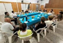 Abella se reunió con la nueva comisión directiva de la sociedad de fomento Dallera–Romano InfoBAN