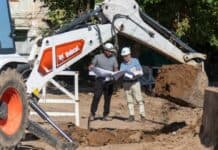 Avanzan las obras pluviales del Barrio Ferroviario InfoBAN