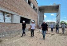 Julio Zamora recorrió los avances del futuro Hospital de Alta Complejidad municipal de Tigre