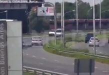 Caos en la Panamericana: manejó a contramano durante kilómetros y casi provoca una tragedia