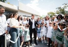 Kicillof en Moreno: “Reactivamos las obras paralizadas por el gobierno nacional para llevar mejor educación pública”