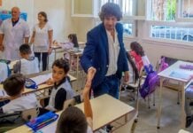 Juan Andreotti inauguró las renovaciones realizadas en siete escuelas sanfernandinas
